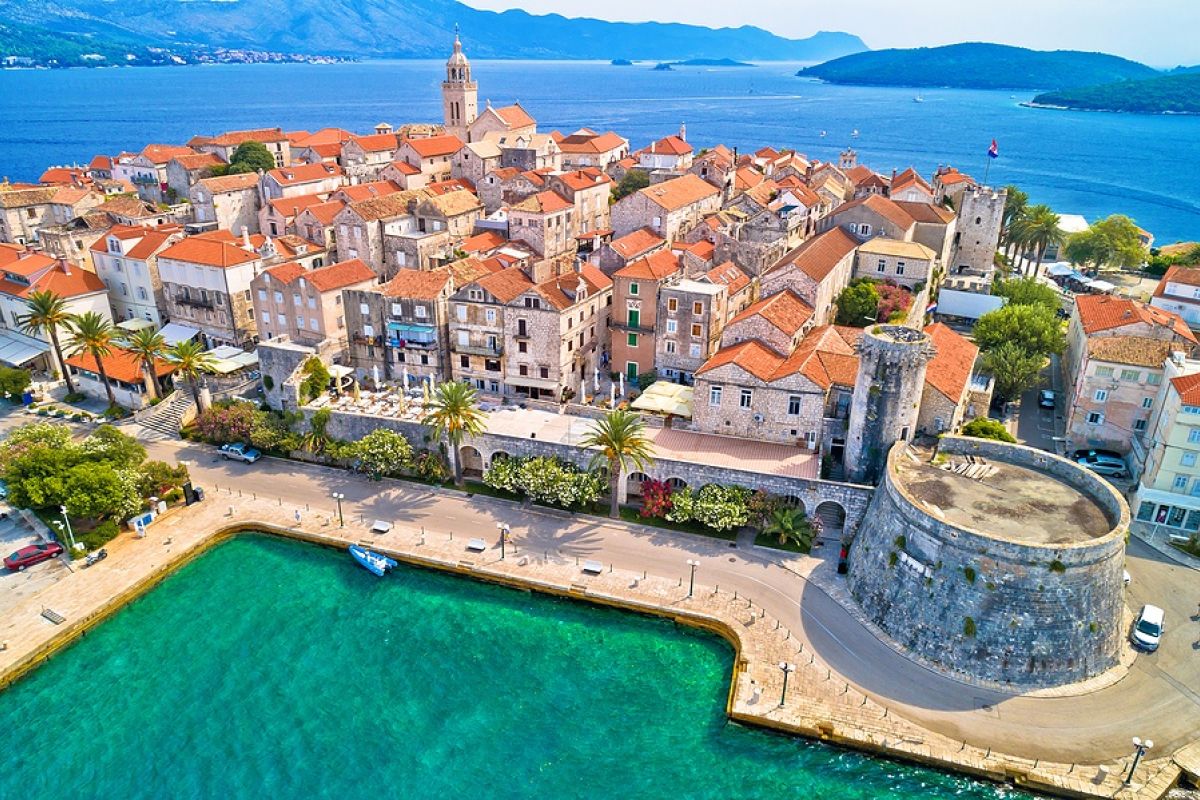 eiland Korcula eilandhoppen de mooiste eilanden van kroatie dalmatie