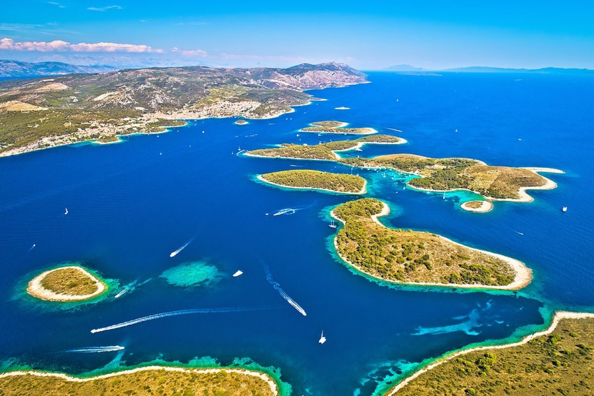 hvar Pakleni eilanden varen in dalmatie