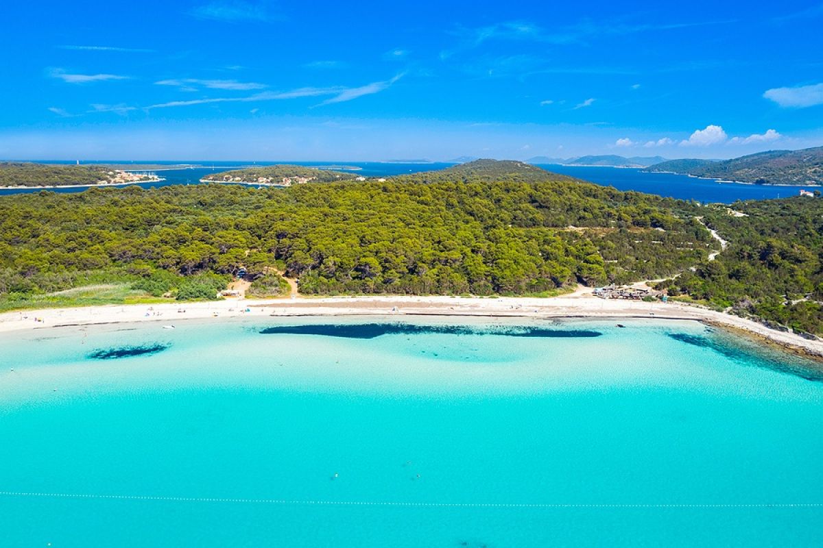 Sakarun strand mooiste stranden kroatie dalmatie