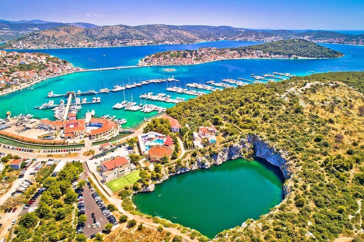 varen in dalmatie kroatie Rogoznica jachthaven Marina Frappa